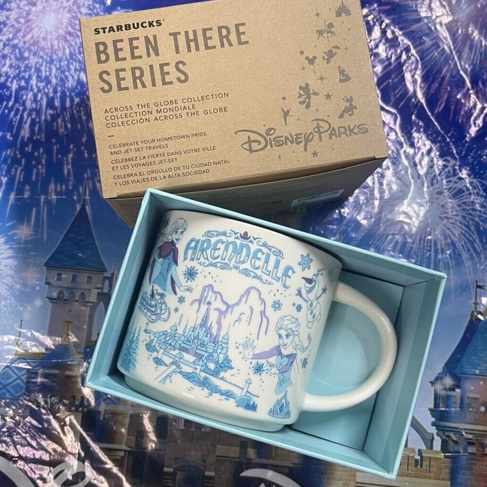 2024 Disney Parks Starbucks Been There Series "Arendelle" Frozen Elsa Coffee Mug